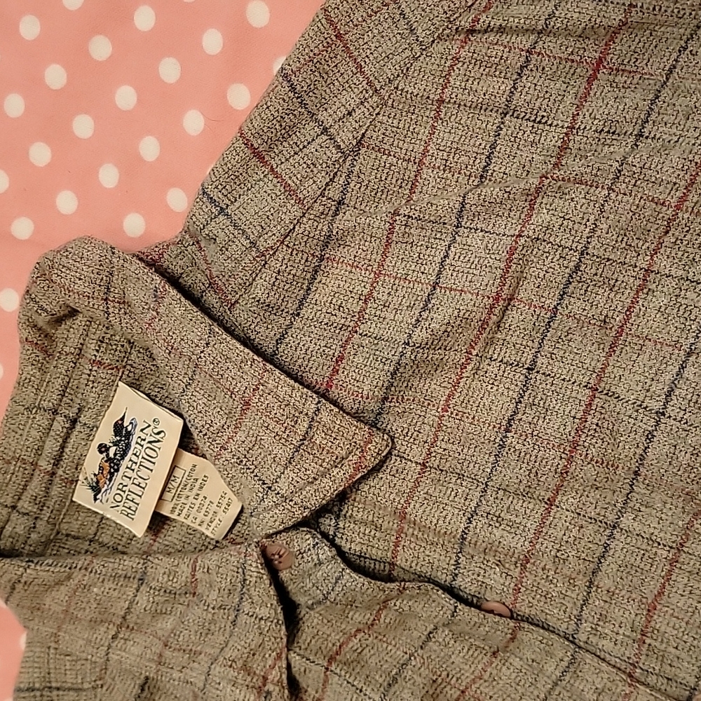 Northern Reflections Flannel Button Down